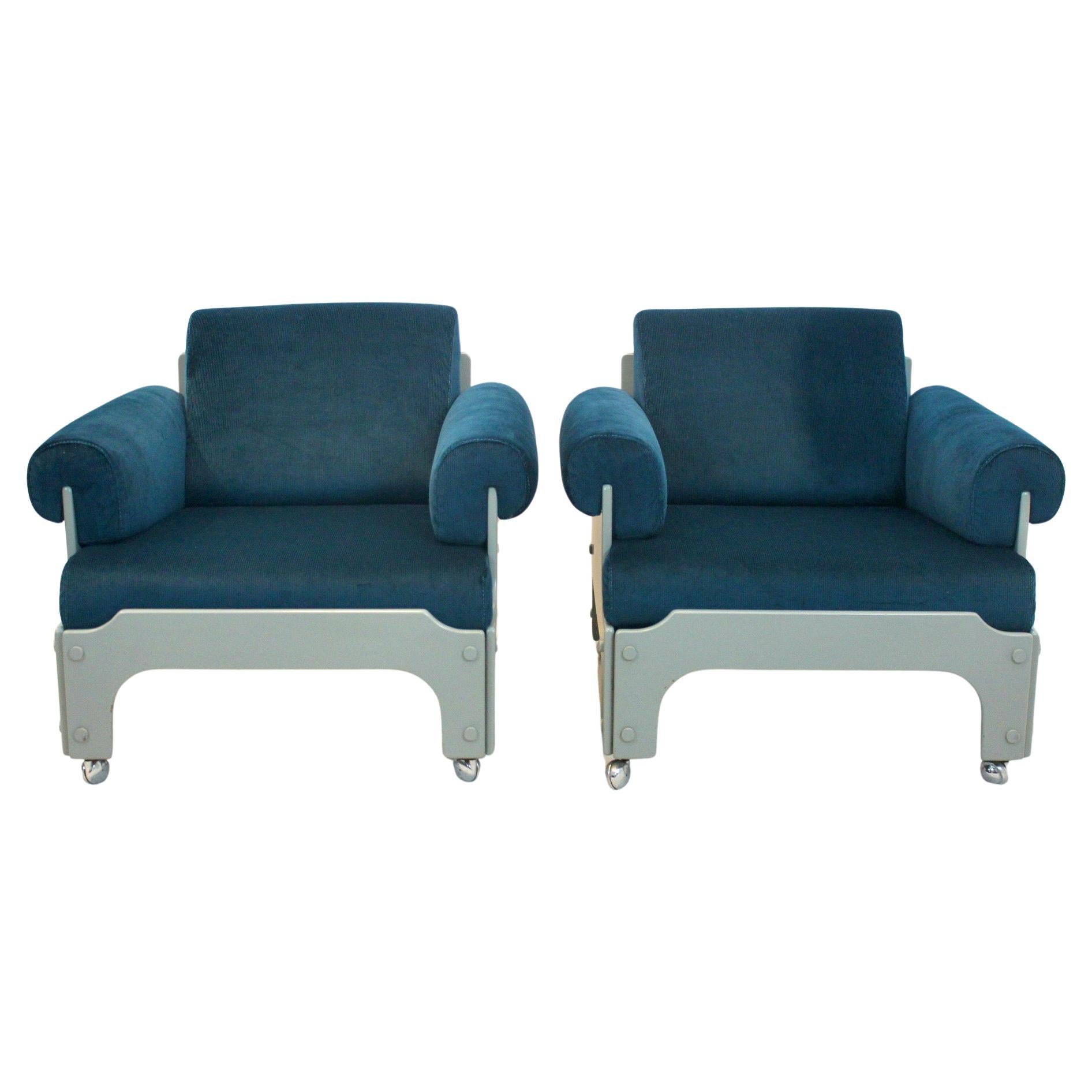 Jan Pieter Berghoef für Spectrum - Paar SZ 85 Lounge Sessel, 1968