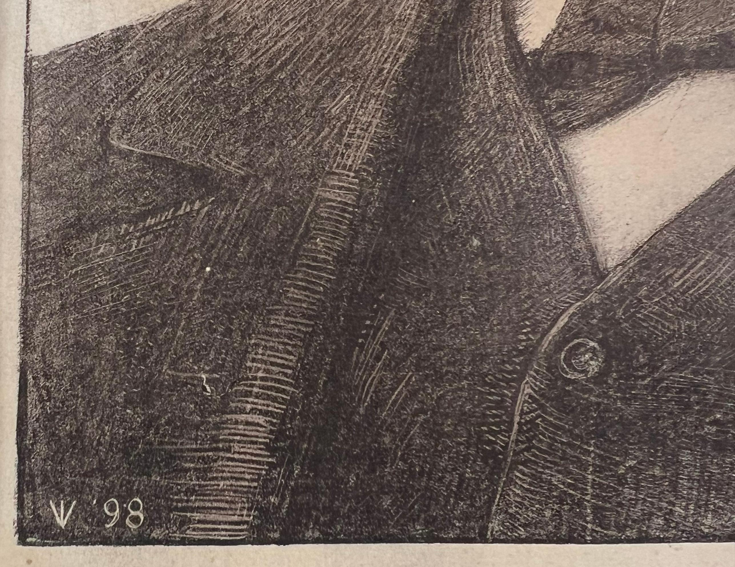 Porträt des Druckkenners Johan Philip van der Kellen, Niederlande im Angebot 1