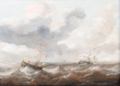 Shipping in a brisk sea