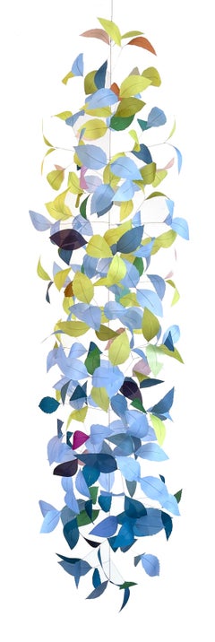 "Renewal" (2024) By Jan R Carson, Original Sculpture, Silk and Steel Wire