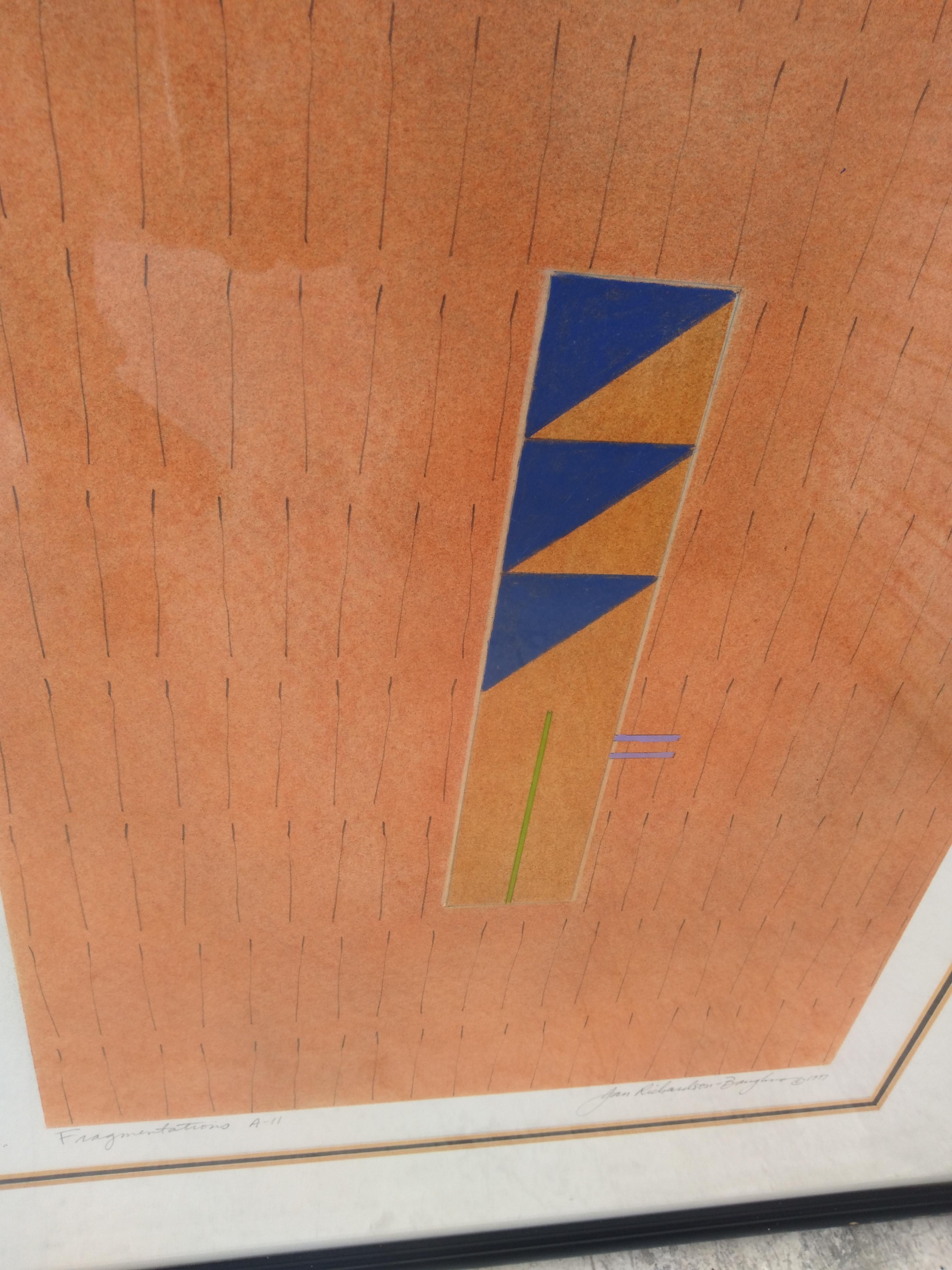 Paper Jan Richardson-Baughman Fragmentations A-11 For Sale
