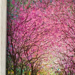 Blossom Bliss, original painting, landscape, contemporary