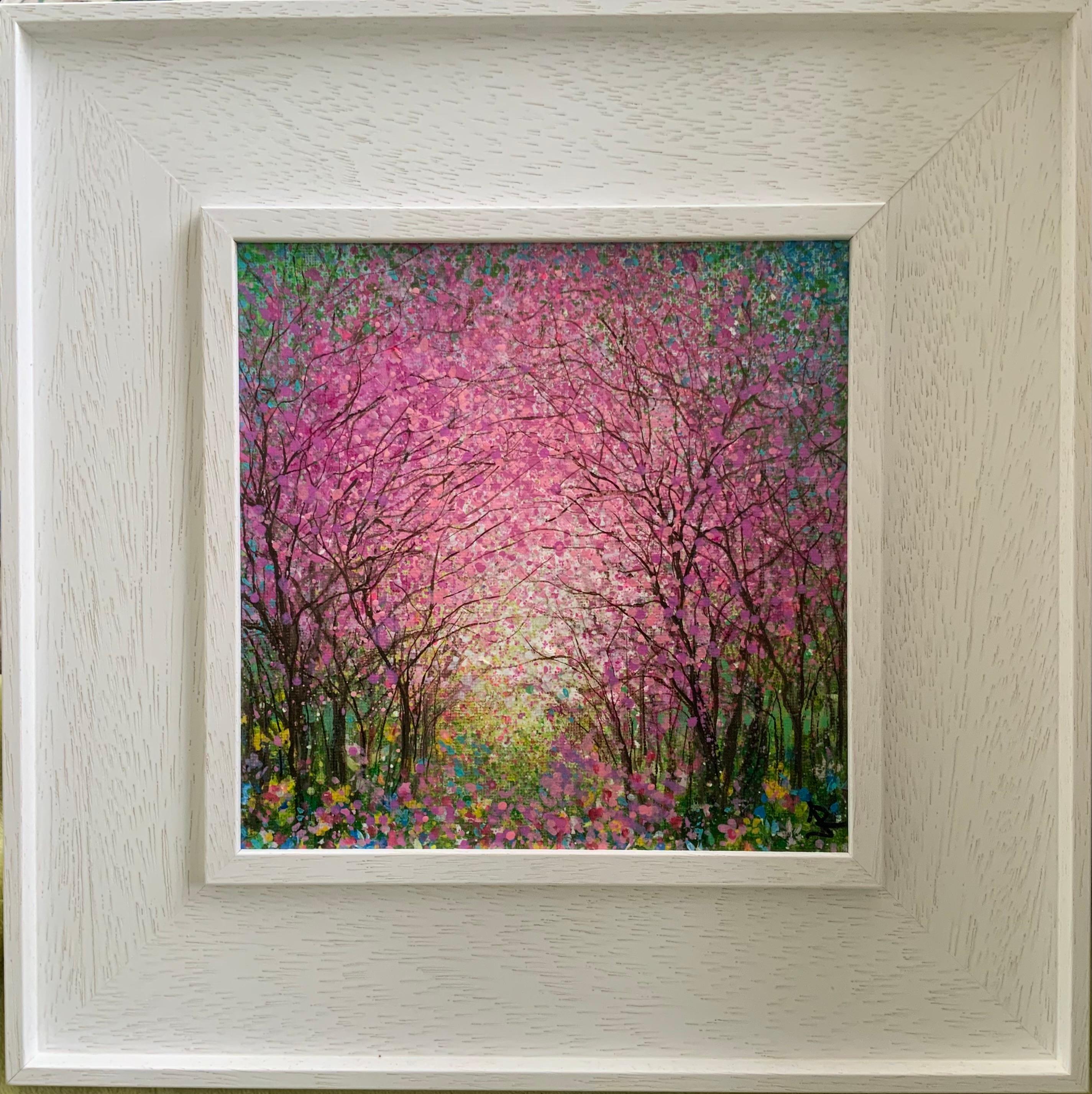 Jan Rogers Landscape Painting - Blossom Bliss, original painting, landscape, contemporary
