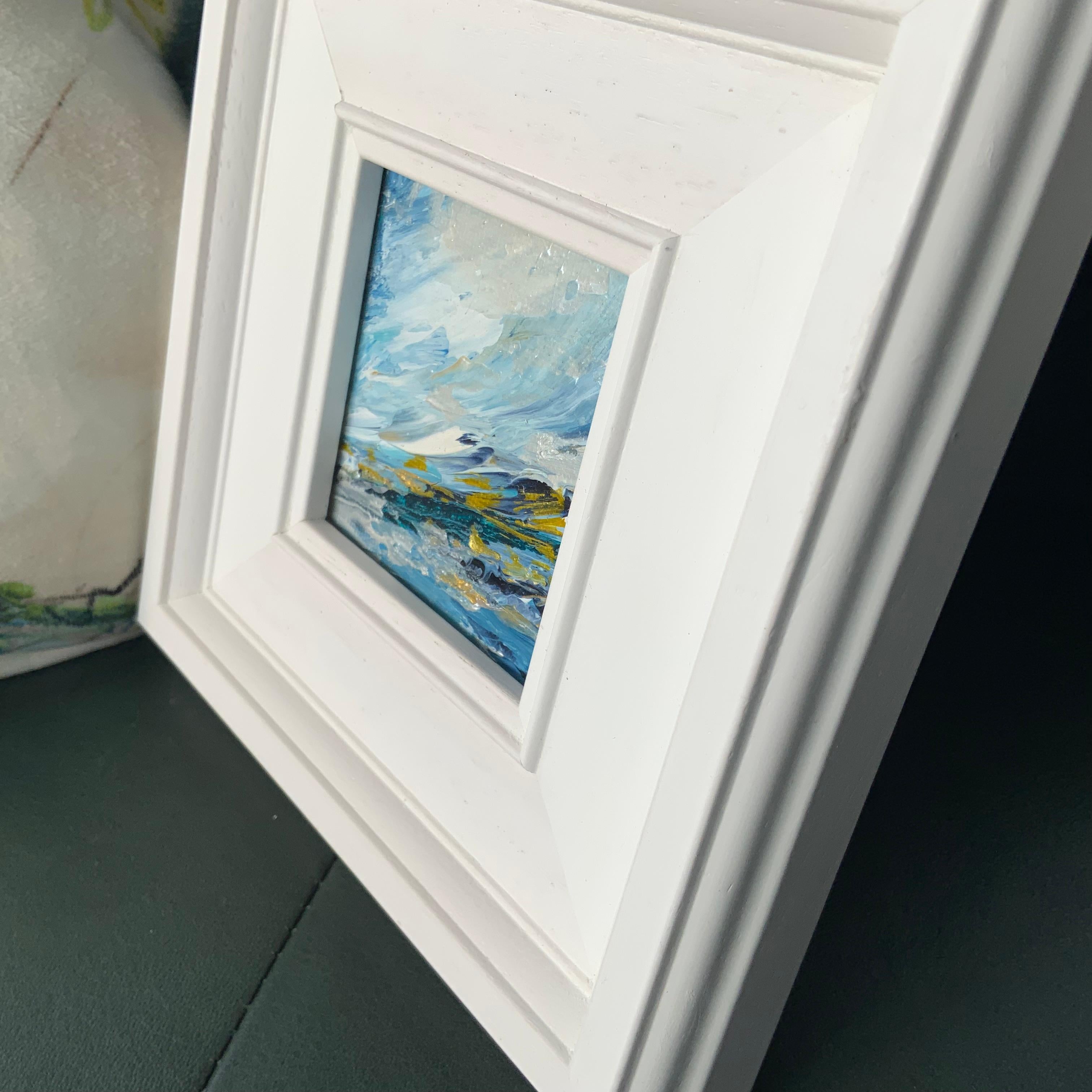 Cumbrian Lakeside II, Originalgemälde, Landschaft, zeitgenössisch (Zeitgenössisch), Painting, von Jan Rogers