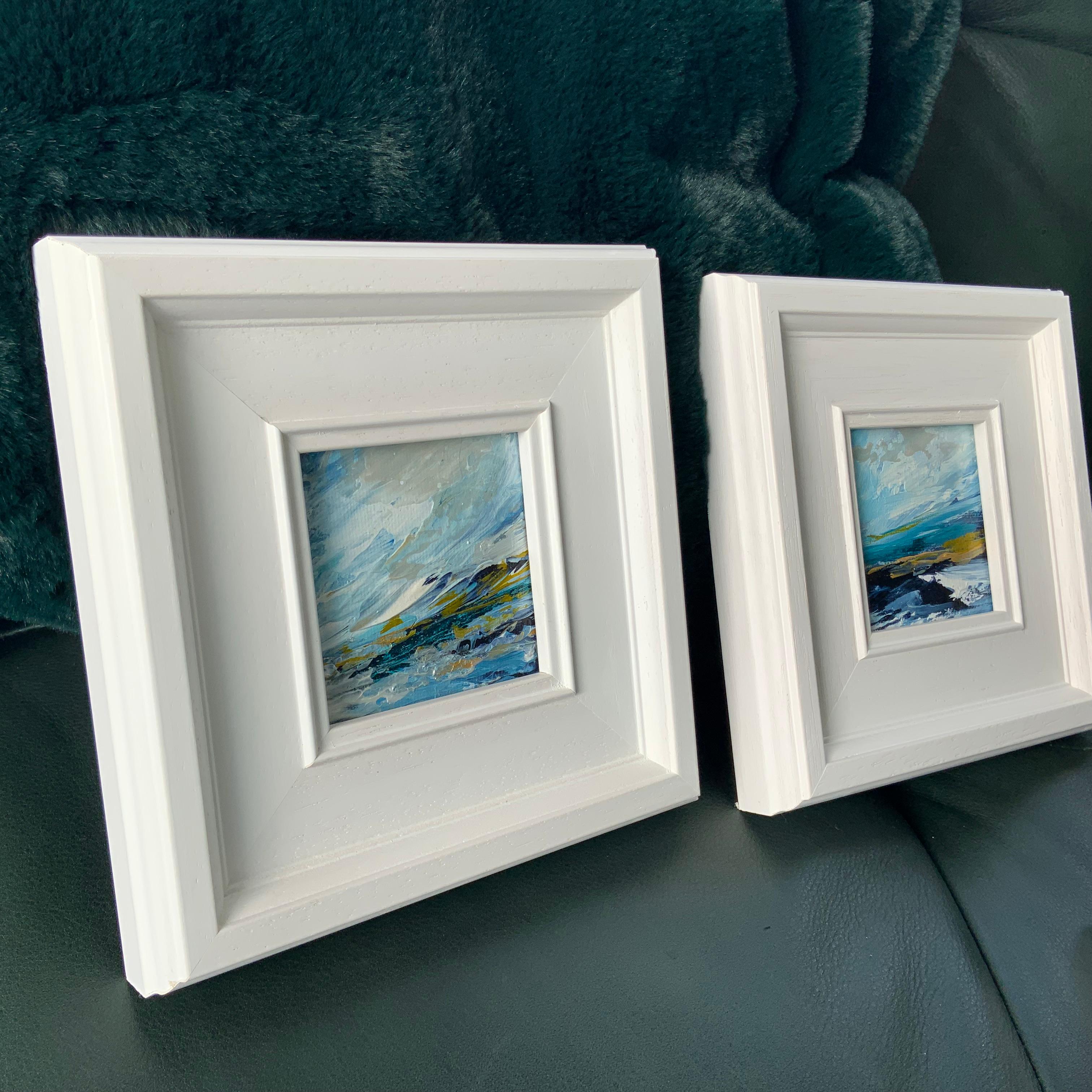 Cumbrian Lakeside II, Originalgemälde, Landschaft, zeitgenössisch im Angebot 3
