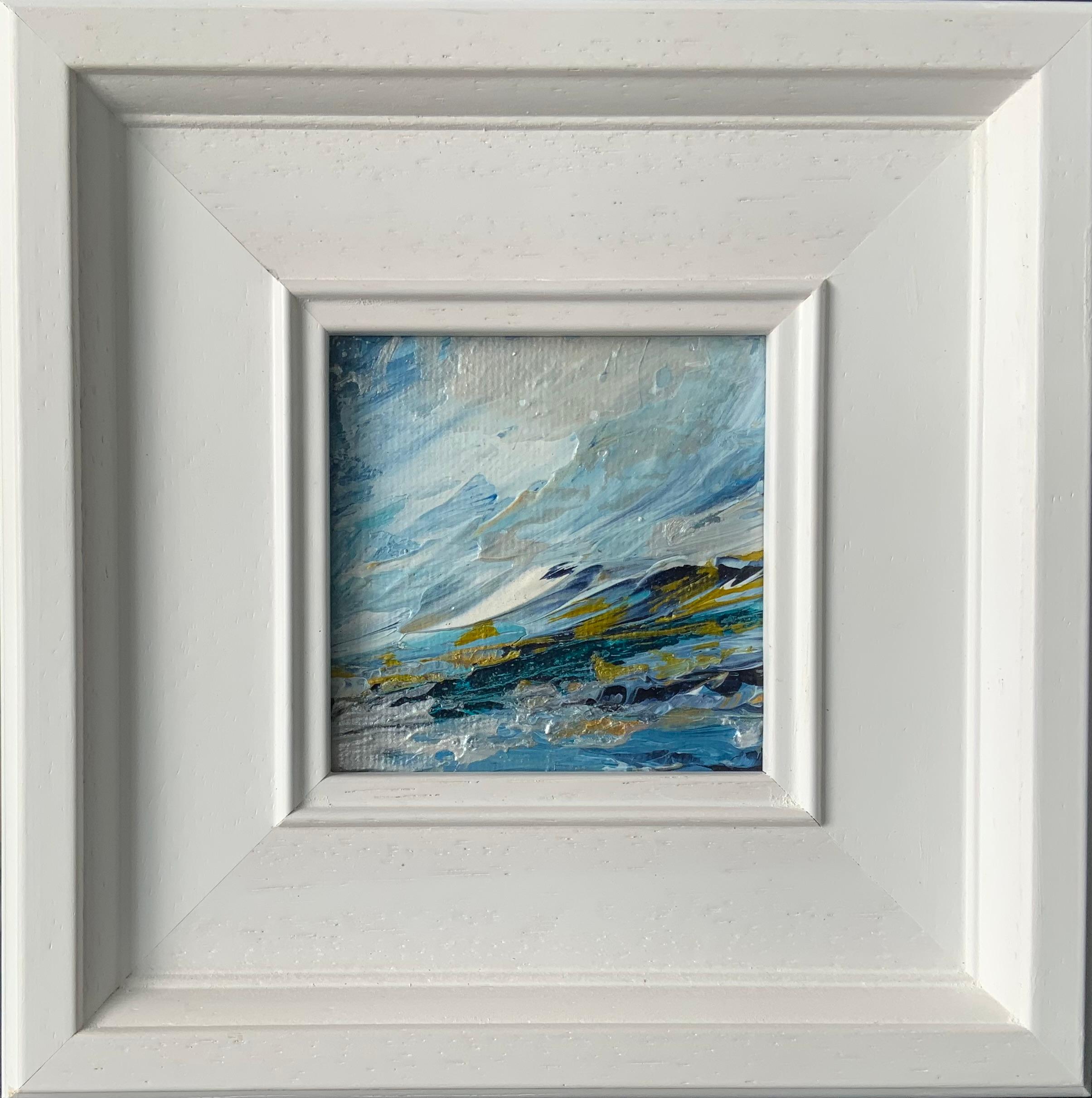 Cumbrian Lakeside II, original painting, landscape, contemporary