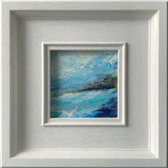 Lakeland Blues, original painting, landscape, contemporary