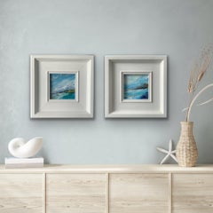 Lakeland Blues & Ullswater Blues, Diptychon, Originalgemälde, Landschaft