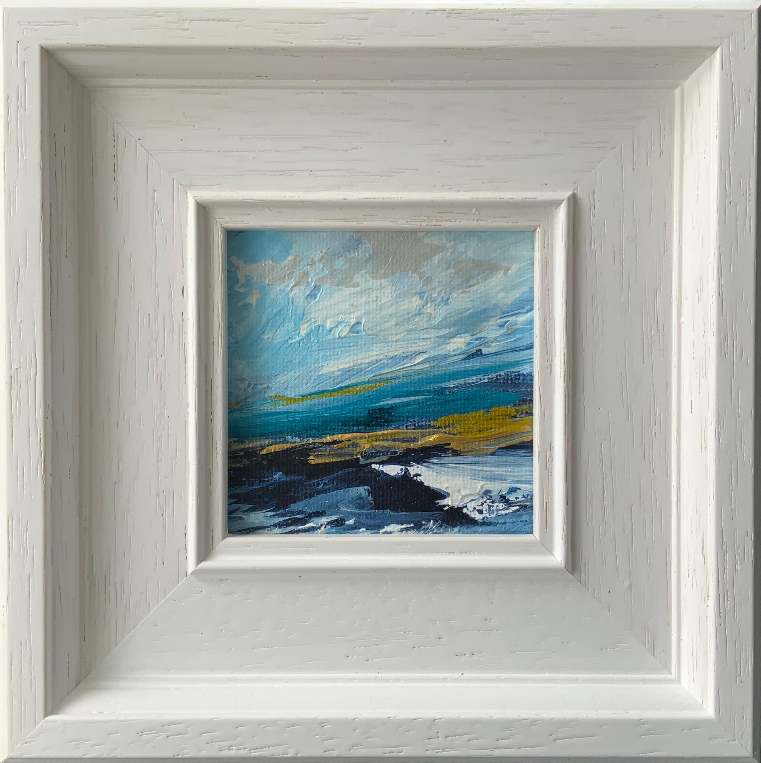 Jan Rogers Landscape Painting - Lakeside Cumbria, original painting, landscape, contemporary