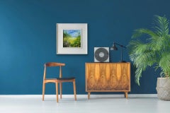 Lancashire Hedgerow I, Floral art, Meadow, Original Landscape painting