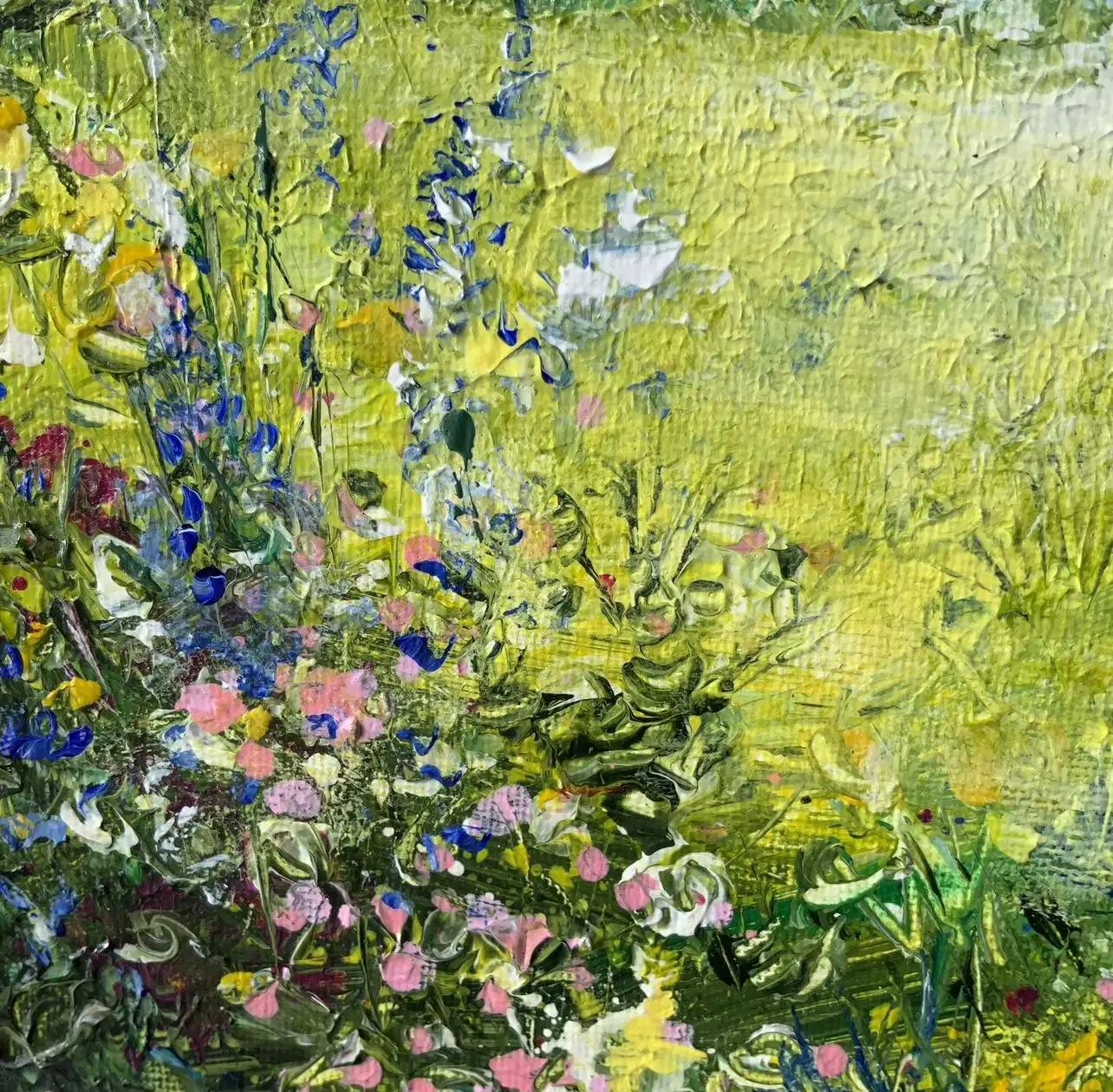 Une deuxième petite peinture inspirée par la campagne du Lancashire, en particulier un petit village appelé Calle. Elle possède de nombreuses routes étroites et sinueuses qui traversent la belle campagne et les terres agricoles. Il y a une abondance