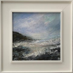 Northumberland Coastal, Originalgemälde, Landschaft, zeitgenössisch
