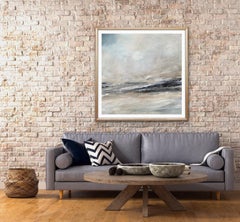 Robin Hoods Bay, peinture originale, paysage, contemporain
