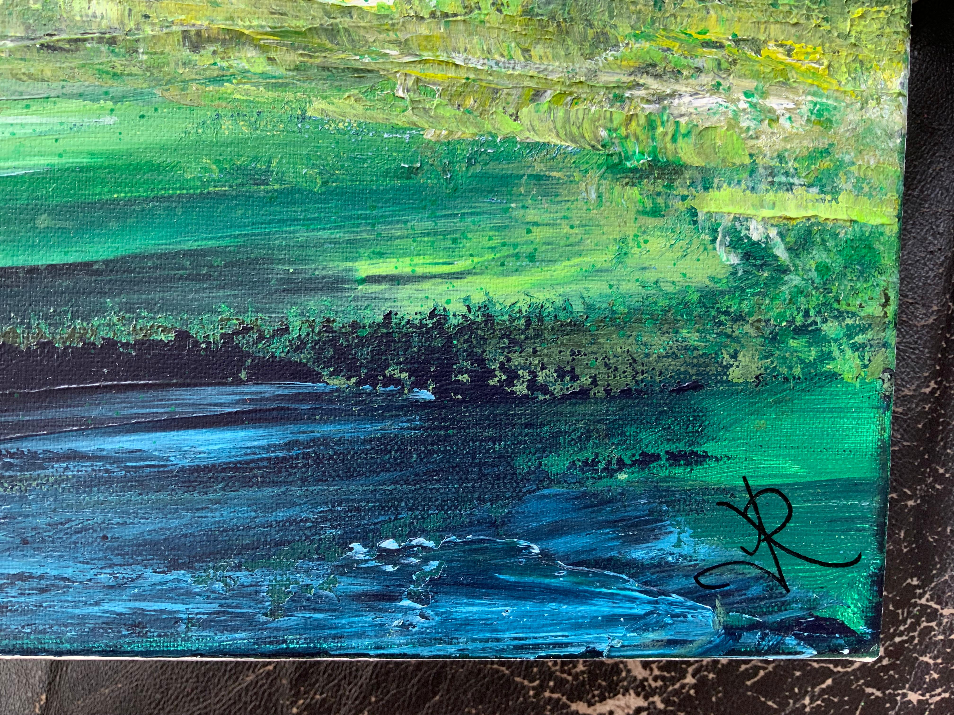 Ullswater vom Dampfer aus & Ullswater nach Pooley Bridge, Diptychon im Angebot 1