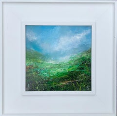 Ullswater to Howtown II, original painting, landscape, contemporary