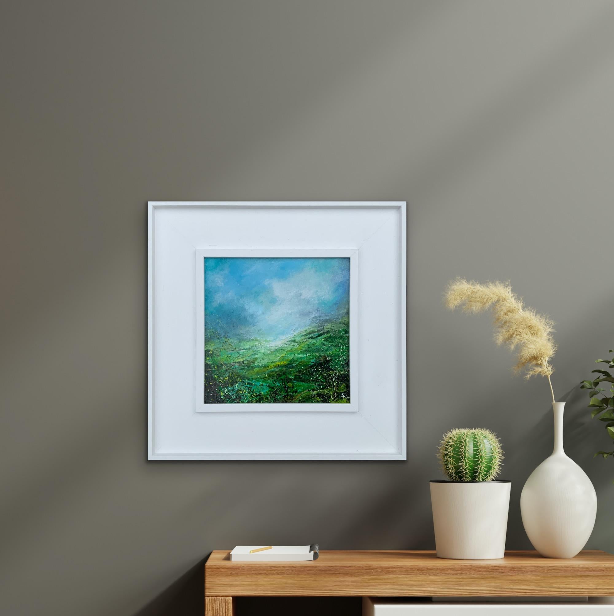 Ullswater to Howtown, Originalgemälde, Landschaft, zeitgenössisch im Angebot 7