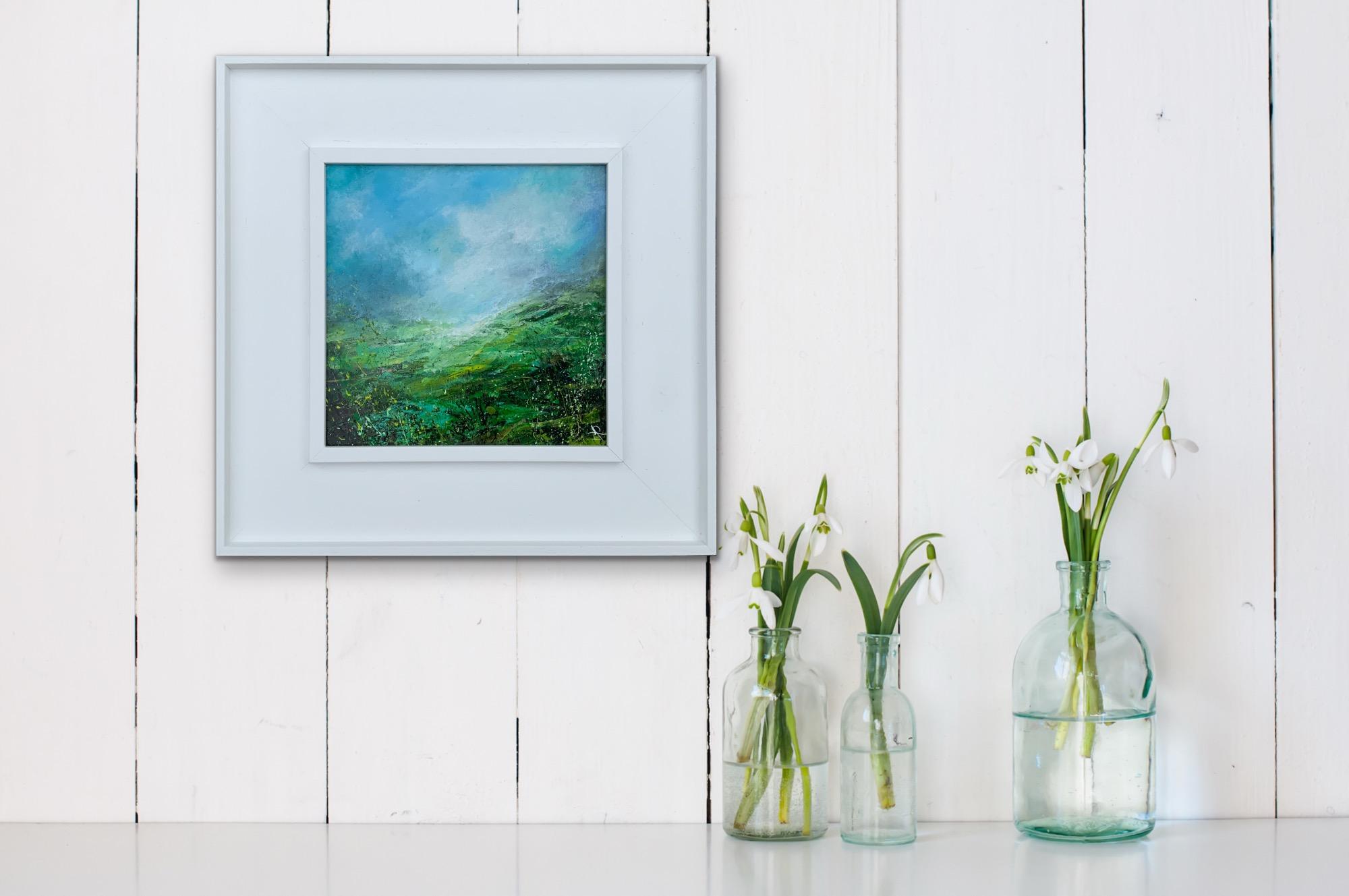Ullswater to Howtown, Originalgemälde, Landschaft, zeitgenössisch im Angebot 5