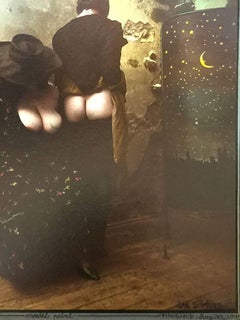 Jan Saudek, "2 Big 4 U" nº 295, impresión en gelatina de plata, fotografía 1995