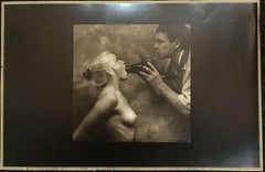 Jan Saudek, Czech photographer "Close Up", #NO, Original Photograph, 1985