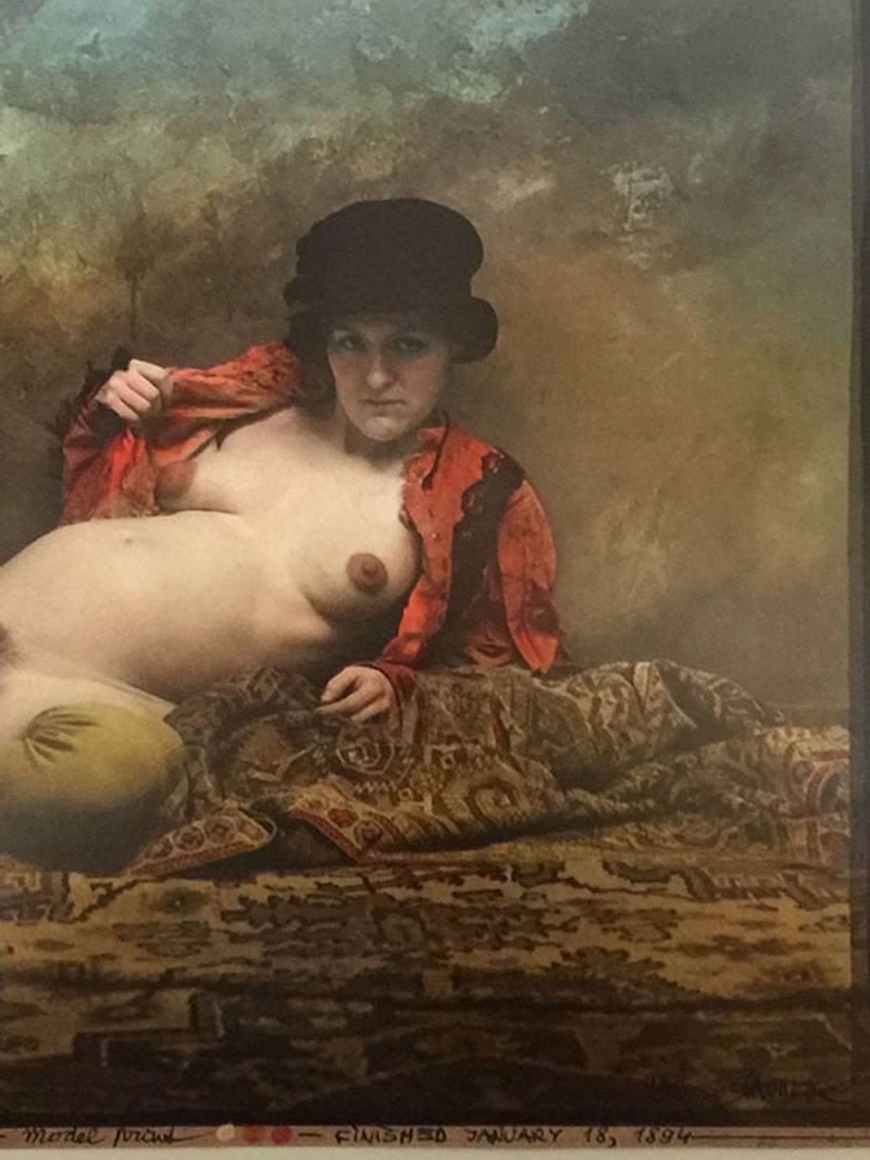 Jan Saudek, photographe tchèque, né en 1935
Épreuve originale à la gélatine d'argent, photographie

Titre : 