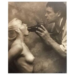 Jan Saudek, fotografo ceco "Close Up", #NO, Fotografia originale, 1985