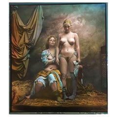 Jan Saudek, Tschechischer Fotograf, Original Gelatinesilberdruck, Fotografie