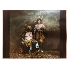 Jan Saudek, Czech Photographer Original Gelatine Print "Women from Pearl Street"