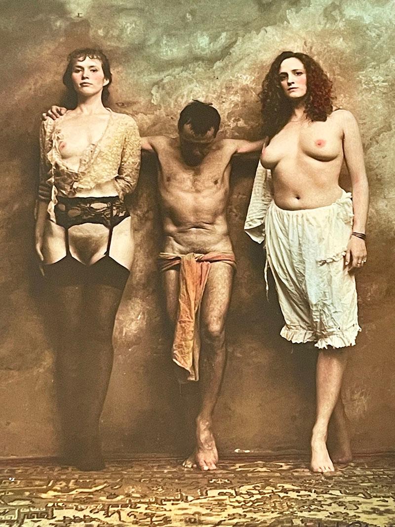 Jan Saudek, Czech photographer, silver gelatin print, 