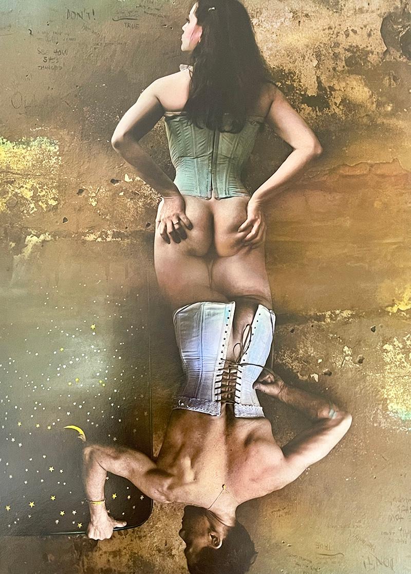 Jan Saudek, Czech Photographer, Silver Gelatin Print, Just another Queen & Jack

Title : Just another Queen & Jack
Number nr. 344,
Finished Tuesday, June 28, 1894, 33 C (Jan dated his work 100 Years earlier, 1994)
Signed lower right
Silver