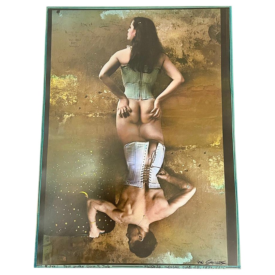 Jan Saudek, photographe tchèque, Tirage gélatino-argentique, Just Another Queen & Jack