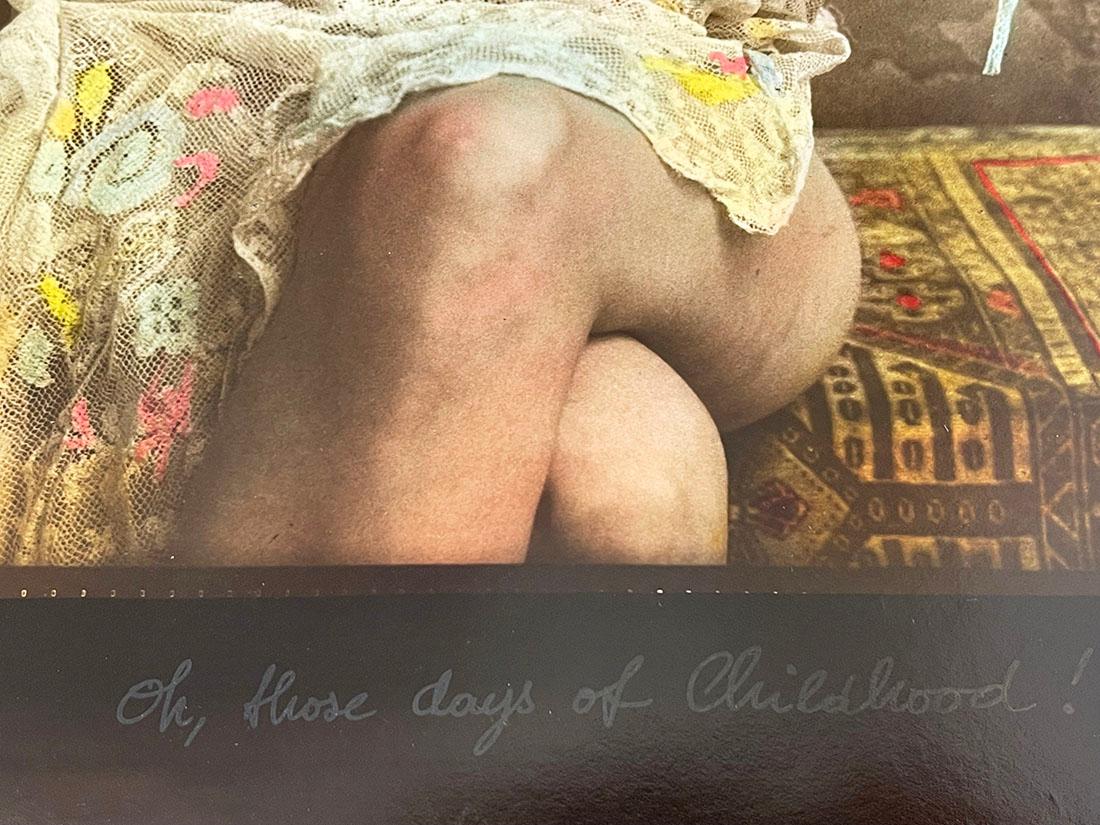 Carta Jan Saudek, Fotografo ceco, Stampa alla gelatina d'argento, Oh, quei giorni d'infanzia in vendita