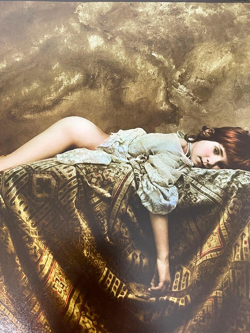 Jan Saudek, Czech photographer, silver gelatin print, Titled #379

Title: #379
Model print
Finished May 8, 1888 (Jan dated his work 100 Years earlier, 1988)
Signed lower right
Silver gelatin print,
Hand colored 
 
Measurement: 30 cm x 40 cm 

The