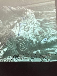 Jan Saudek, fotógrafo checo, gelatina de plata, titulado Portarretrato de mi novia