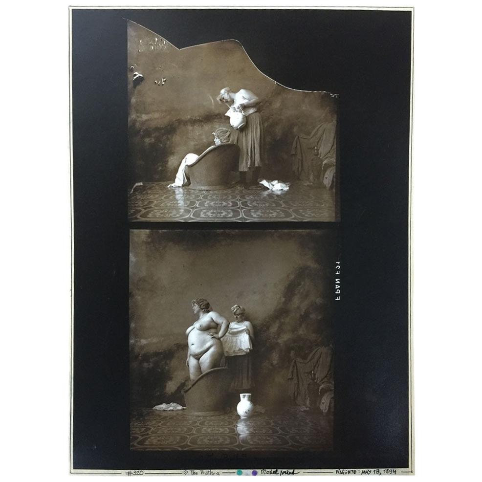 Jan Saudek, fotografo ceco, ''Il bagno''