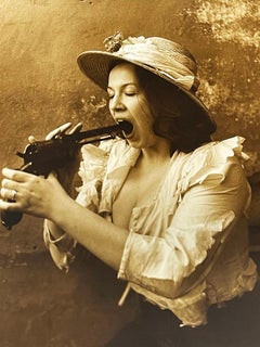 Jan Saudek, fotógrafo checo, "El retrato de la mujer y el hombre"