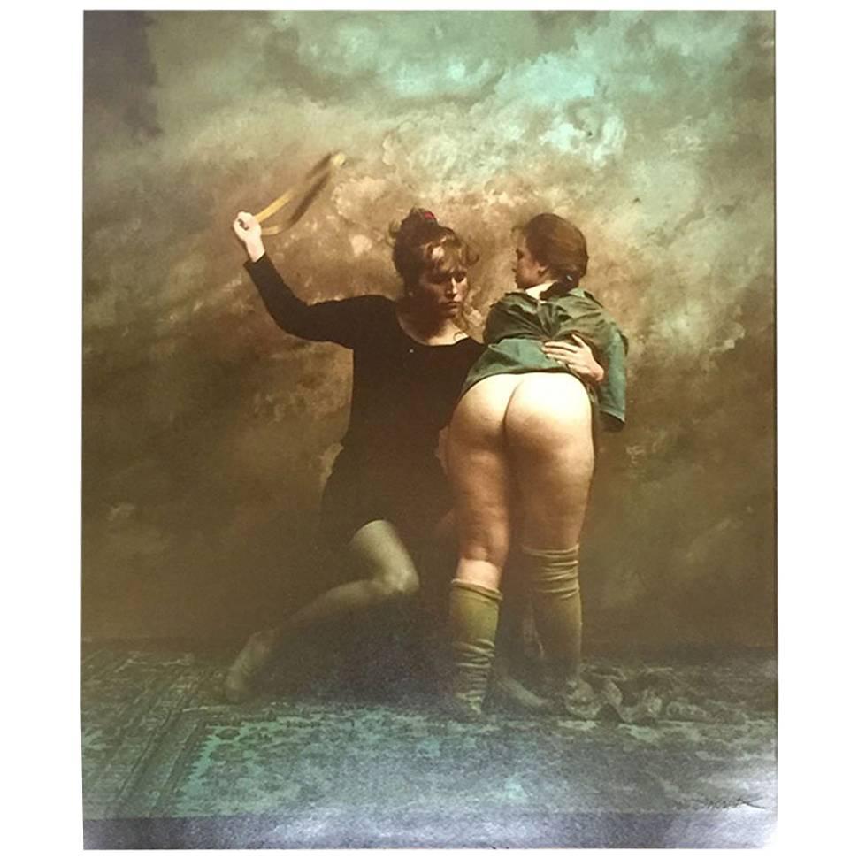 Jan Saudek, Mère n° 836/2, impression originale de gélatine argentique, photographie, 1992