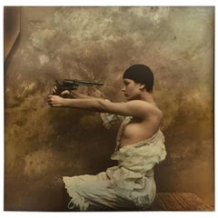 Jan Saudek, "My 2nd Portrait of Barbra" N0. 1, Original Photograph
