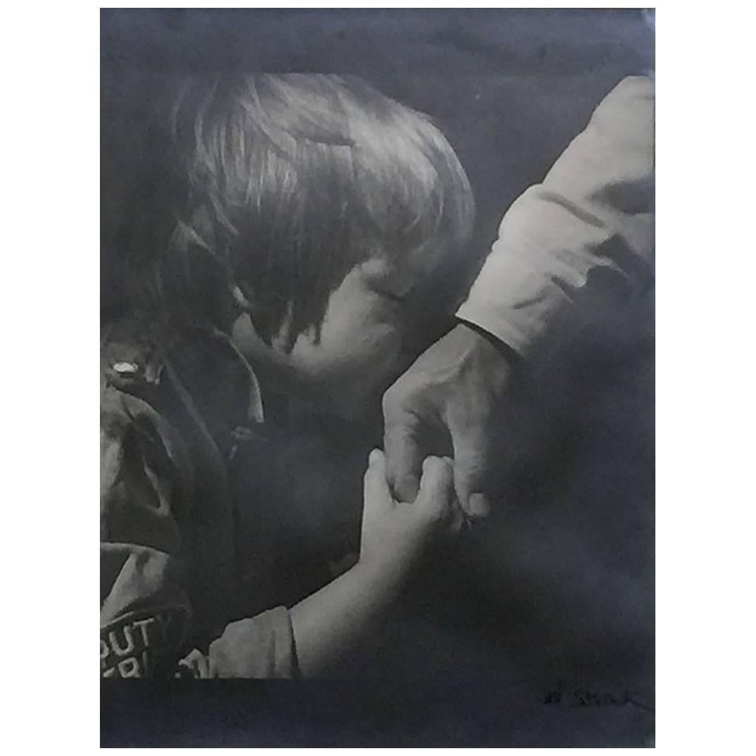 Jan Saudek, « My Son No.1 », photographie d'origine