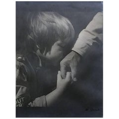 Jan Saudek, "My Son No.1", Original Photograph