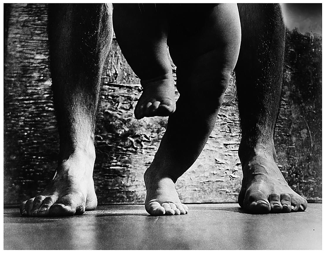 First Steps, Gelatin Silver Photography by Czech Photographer Prague 1960s