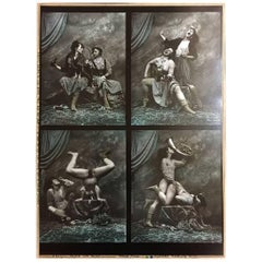 Jan Saudek, „Rejoice the booze“ Original Silbergelatine-Druck, Foto, 1992