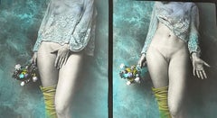 Jan Saudek, Stampa alla gelatina d'argento, "la Vergine" Ltd Ed. Questa è la stampa n. 5/15