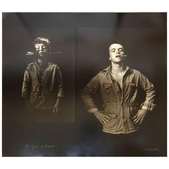Jan Saudek, "Dieci anni di Samuel" Fotografia originale, 1992