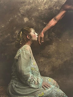 Jan Saudek, "The Devotion"#363/6, Original Photograph
