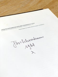 Jan Schoonhoven - Signed - Retrospective drawings and reliefs Art book (NL/DE)