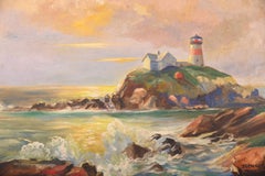 Jan Senbergs  (Born 1939) Australia Artist Oil "Island View"