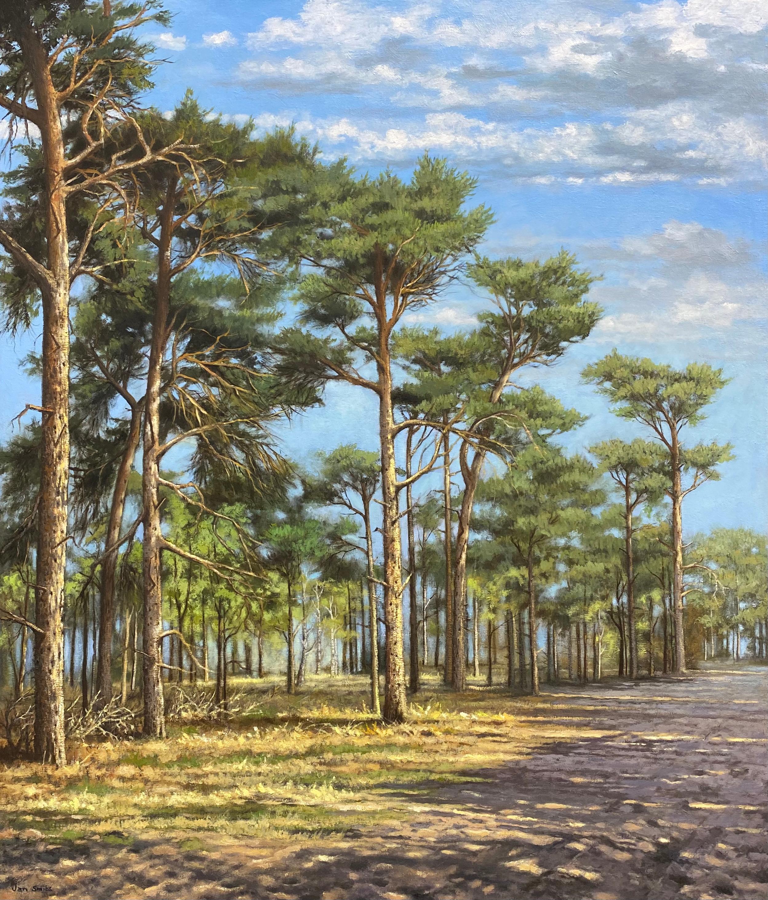  At the Edge of the Forest- 21st Century Contemporary Dutch Landscape Painting