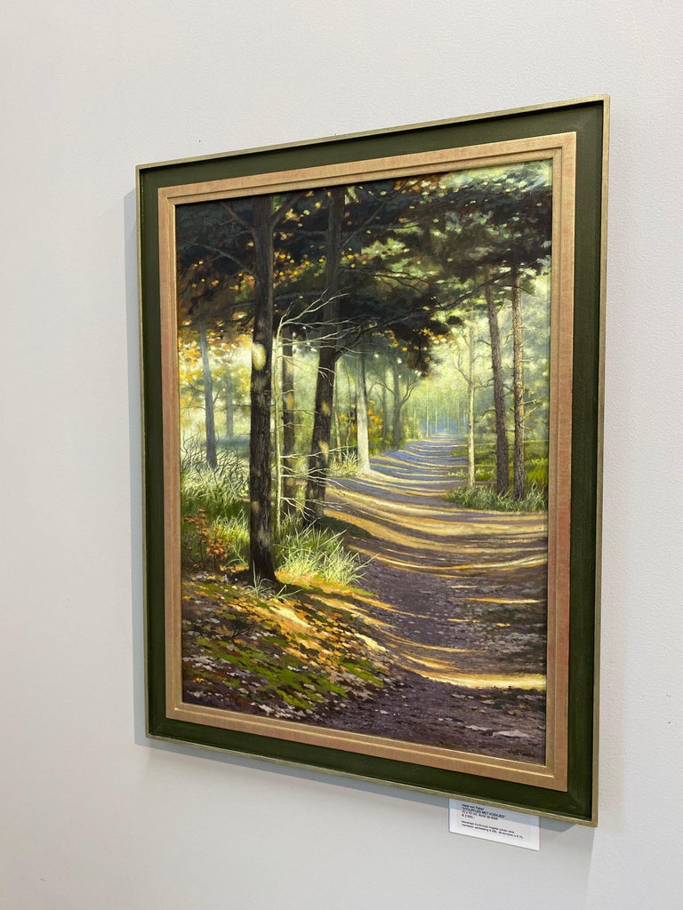 Path in the Sun- 21st Century Contemporary Dutch Landscape Painting For Sale 2