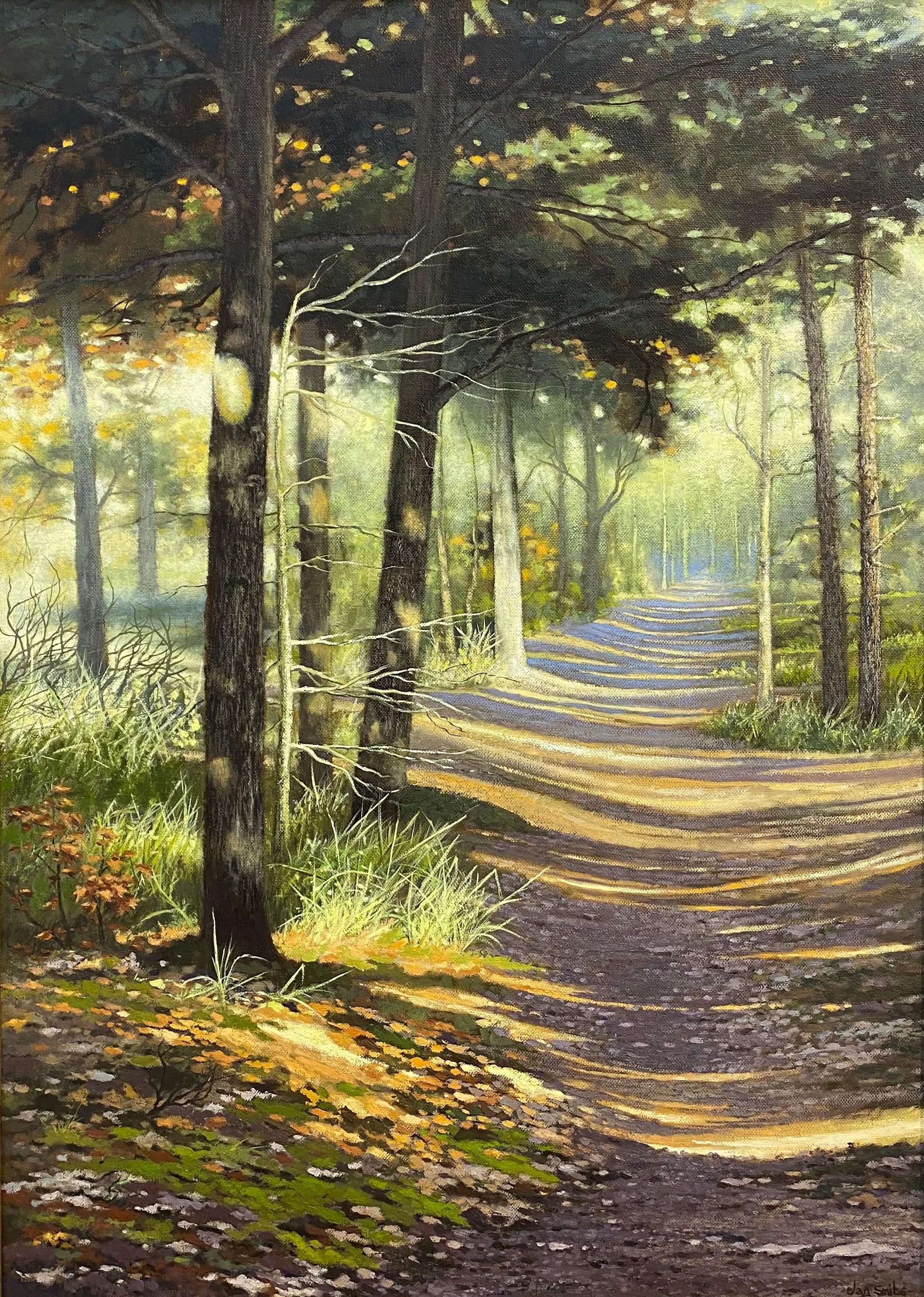 Path in the Sun- 21st Century Contemporary Dutch Landscape Painting