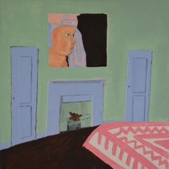 "No.M2134 Baby Face", Painting, Oil on Canvas